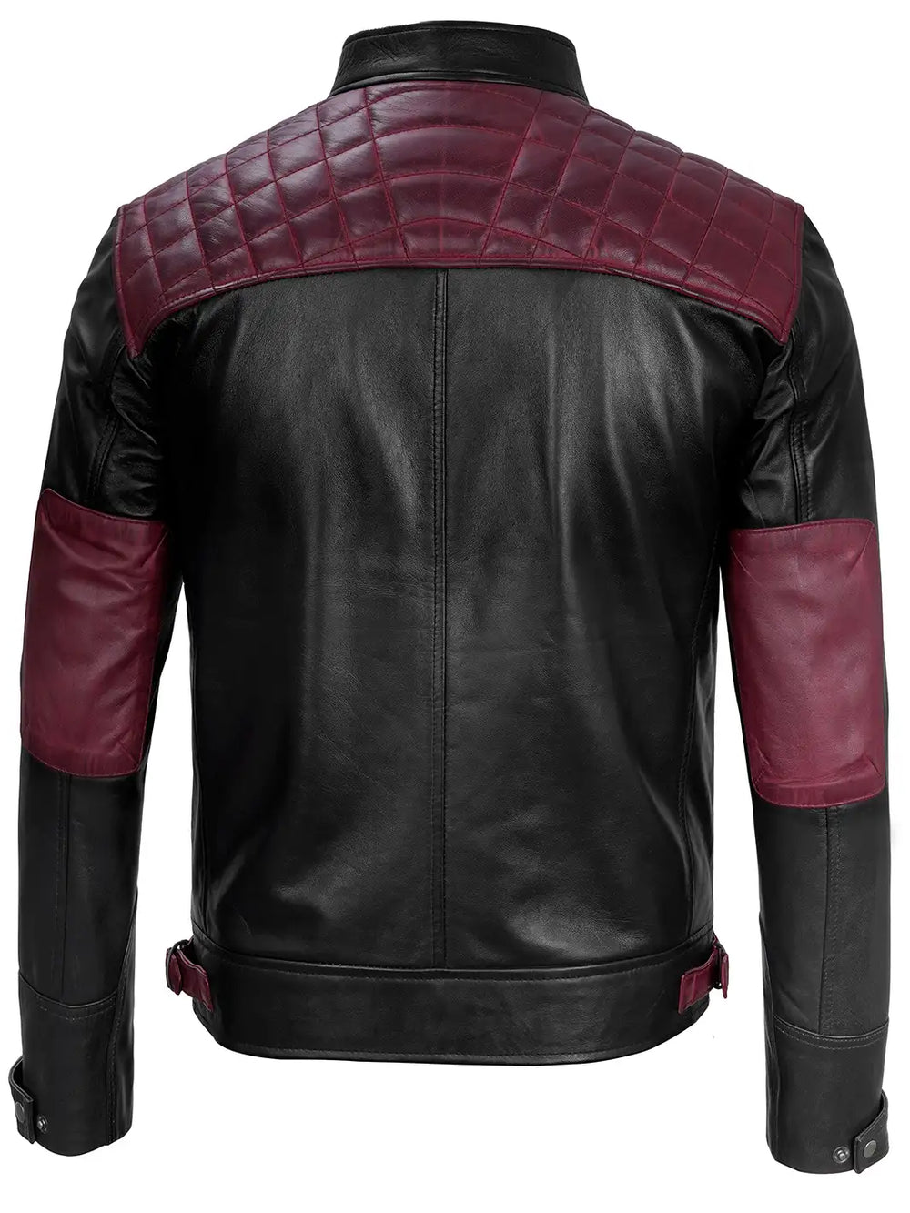Cafe racer leather jacket