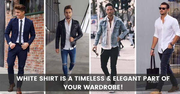 How to Turn a Basic White Shirt into a Style Statement