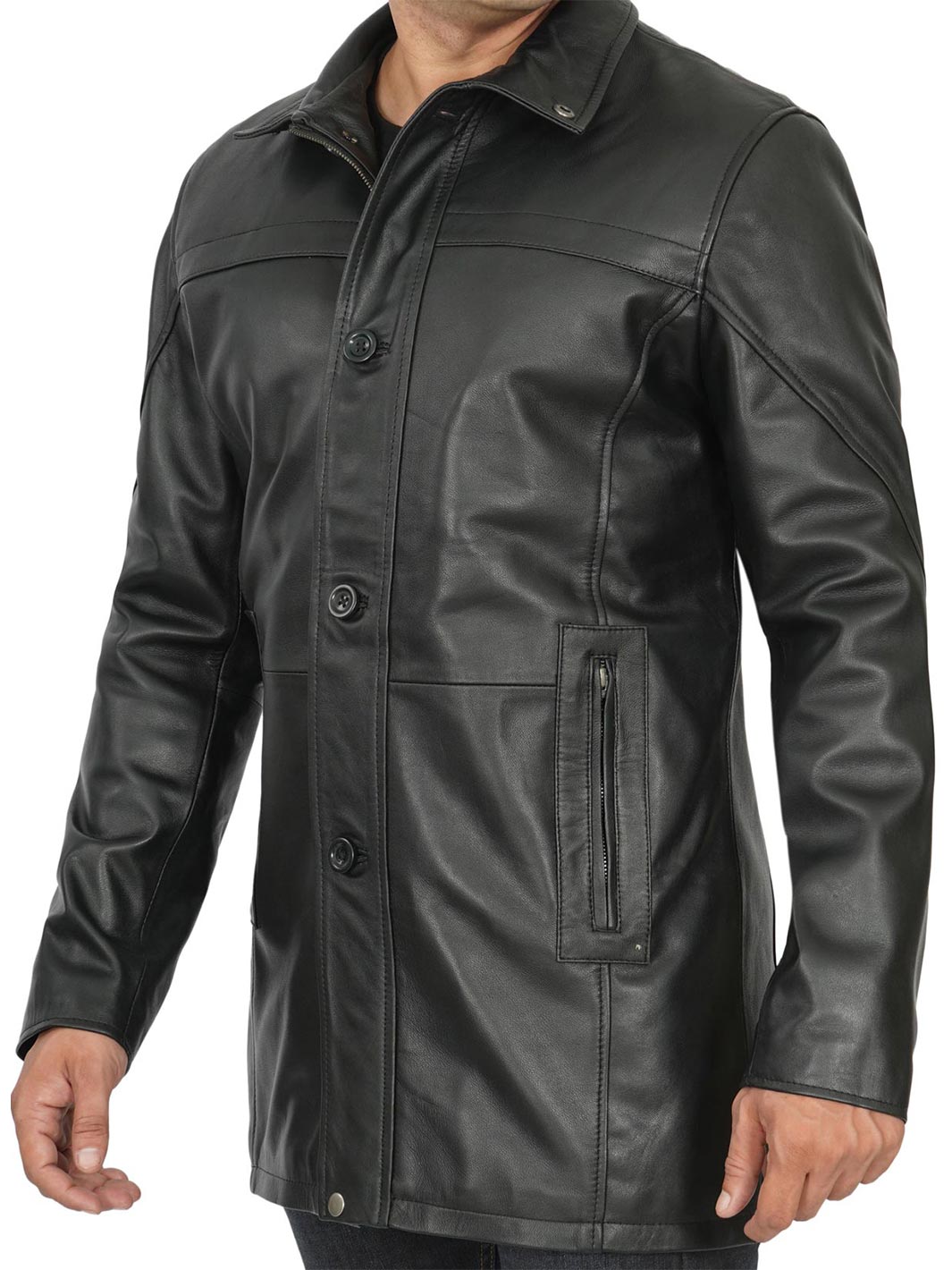 leather coats for men