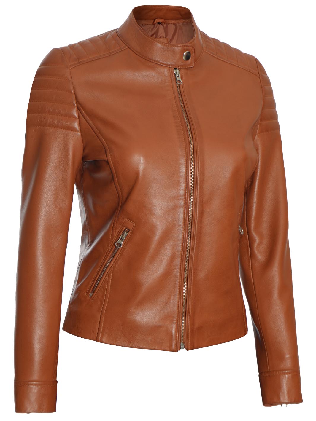 Elisa womens lambskin leather jackets 6