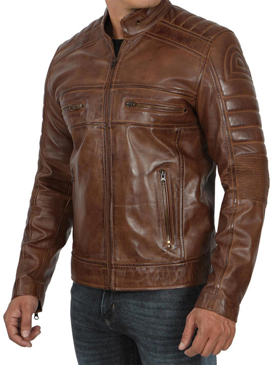 leather jacket for men