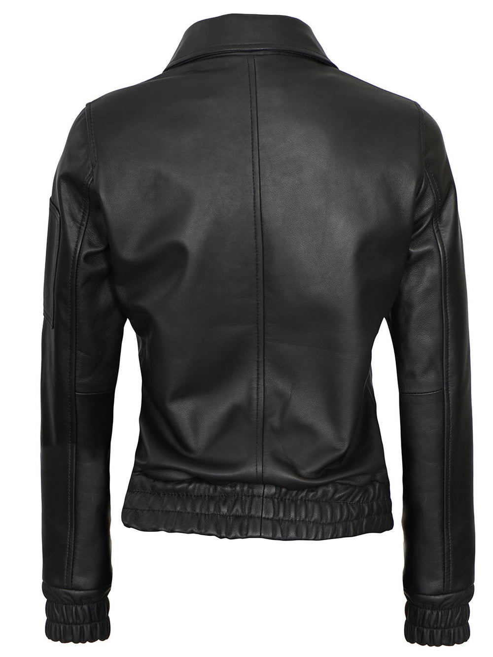 womens fitted bomber jacket