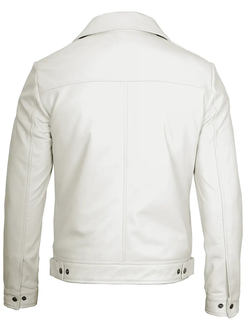 real leather off white jacket mens