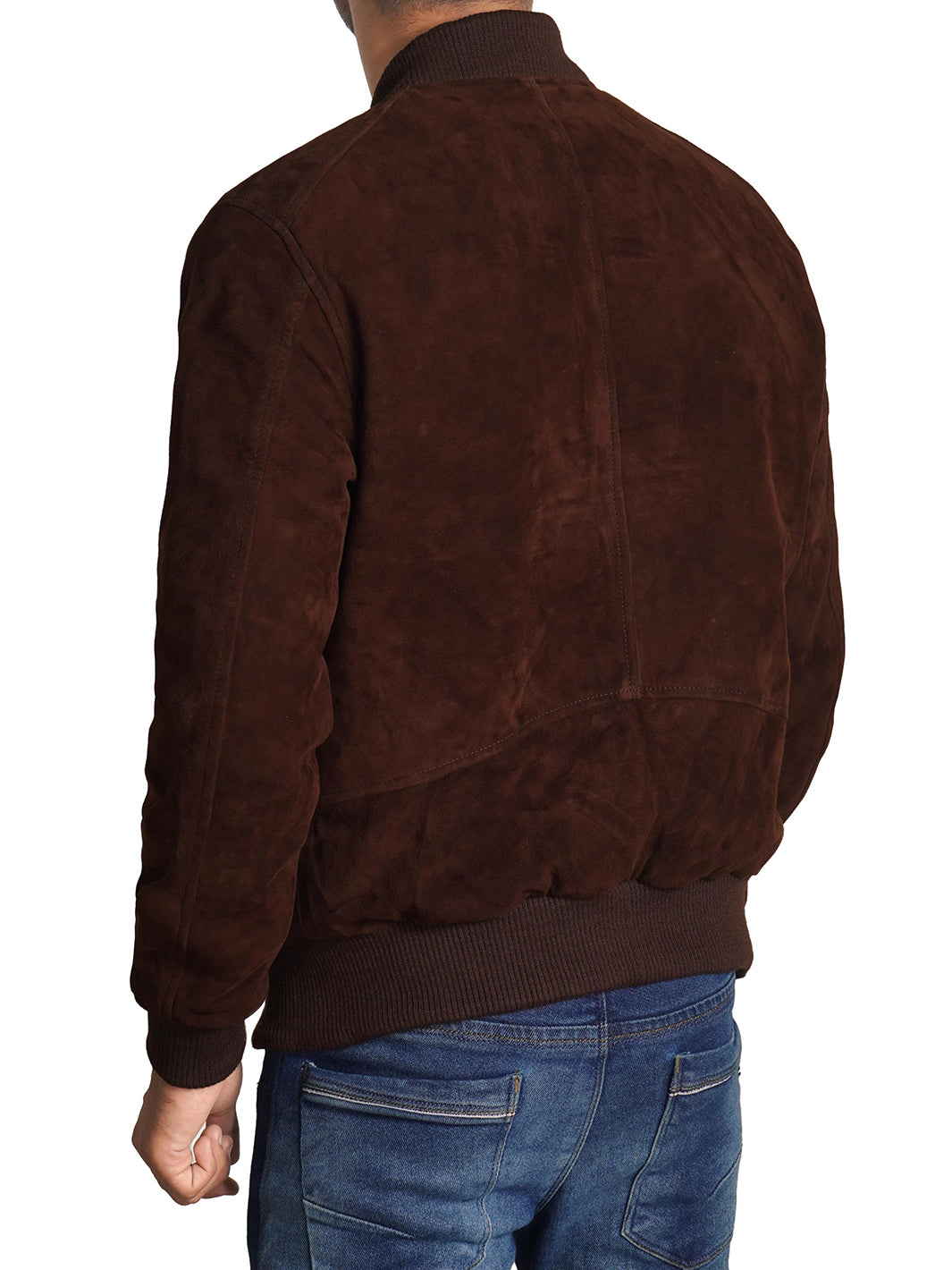 Mens Suede Leather jacket