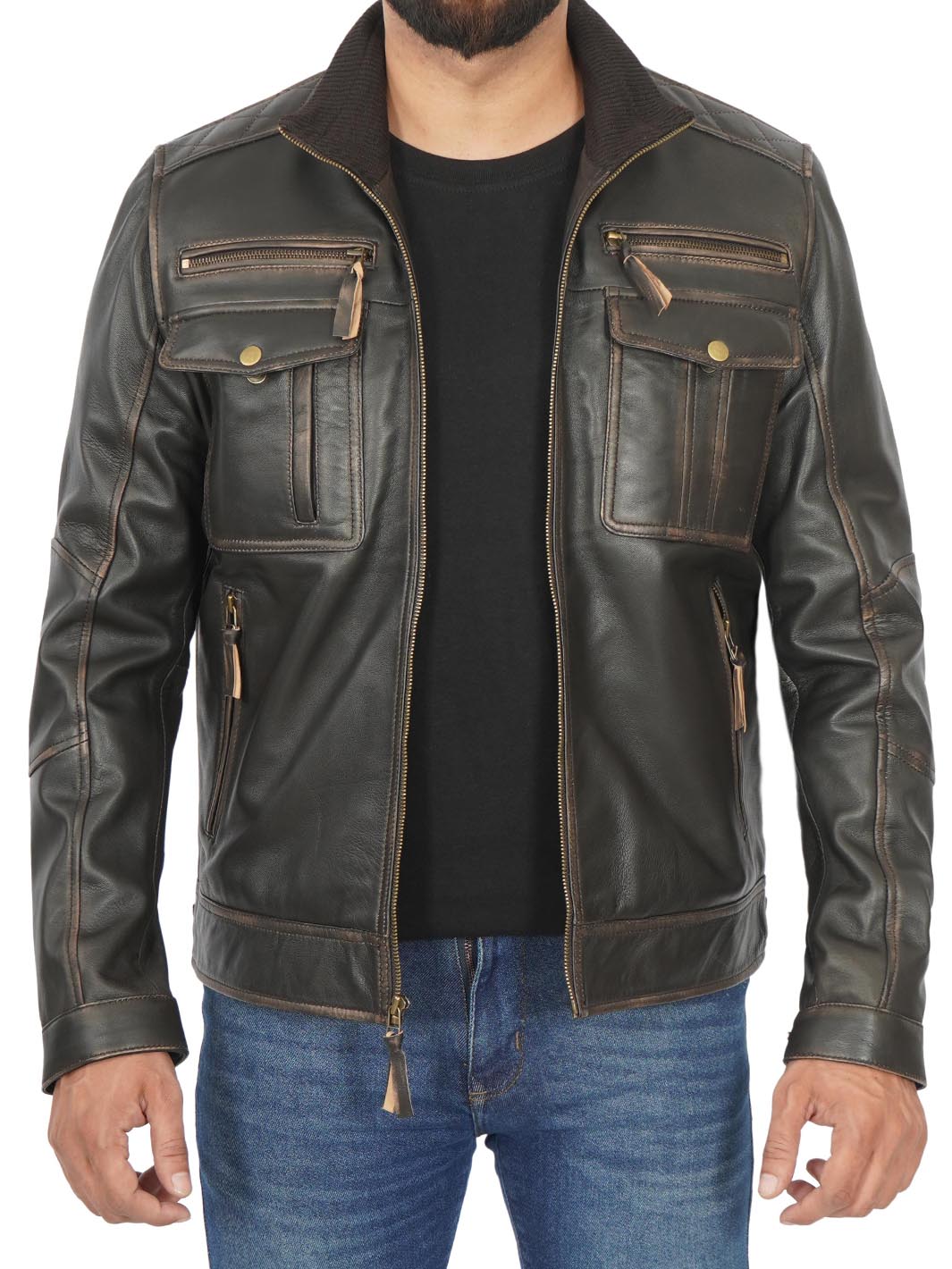 Mofit Ruboff leather Jacket