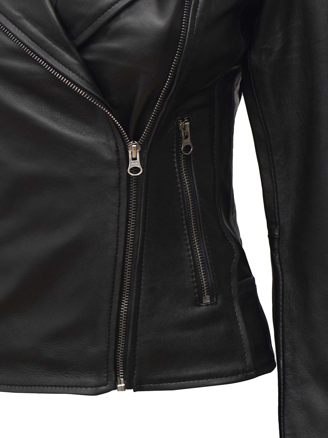 Real Leather Biker Jacket For Men