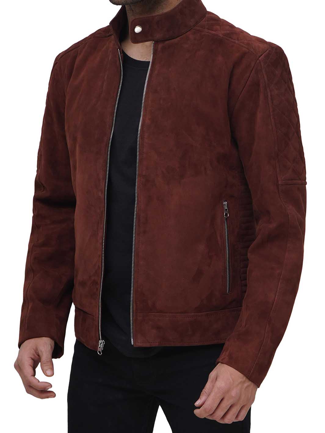 Real Lambskin Leather Jacket for Men